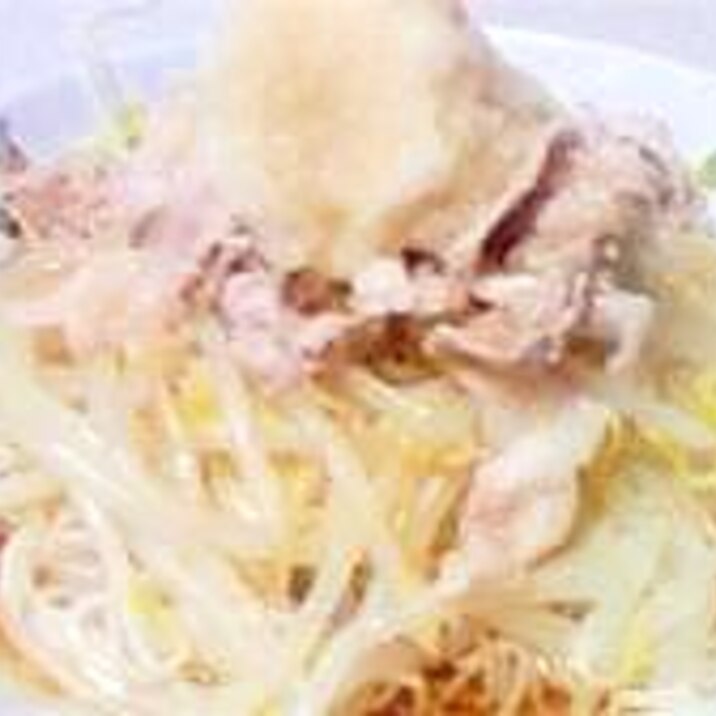 めがねレシピ：ぶたしゃぶそうめん